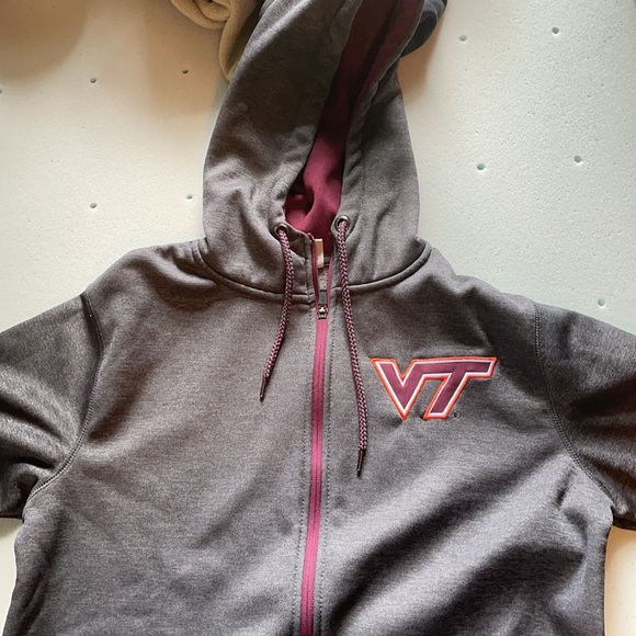 Virginia Tech Zip-Up Hoodie - Picture 3 of 4
